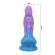 Power Monsters - Atlantycki Realistyczny Dildo Z PrzyssawkĄ 19 CM Ø 5 CM Niebieski I Fioletowy