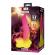 Power Monsters - PotĘŻny Potworny Dildo Fantasy Z PrzyssawkĄ 22,5 CM Ø 5,5 CM RÓŻowy I ŻÓŁty