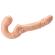 Baile - Emma Textured Double Penetration Strap-On Flesh