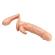 Baile - Charlotte Hollow Doppelpenetration Strap-On Fleisch