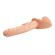 Baile - Charlotte Hollow Doppelpenetration Strap-On Fleisch