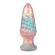 Power Monsters - Plug Anal Gonflable Tricolor Ebon Leviathan 18 CM