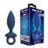 Mr Play - Textured Anal Plug With Ring Blue S