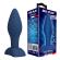 Mr Play - Tapered Silicone Anal Plug Blue M