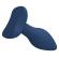 Mr Play - Tapered Silicone Anal Plug Blue M