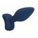 Mr Play - Tapered Silicone Anal Plug Blue S