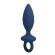 Mr Play - Plug Anal TexturÉ Avec Anneau Bleu L