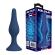 Mr Play - Plug Anal En Silicone Slim Bleu L