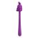 Pretty Love - Cute Bunny Flirting Stick Flexible Vibrator Usb Rechargeable Purple