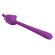 Pretty Love - Cute Bunny Flirting Stick Flexible Vibrator Usb Rechargeable Purple