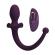 Pretty Love - Lioea Plug Anal Vibrant Avec Queue 12 Fonctions TÉlÉcommande Violette
