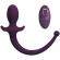 Pretty Love - Lioea Plug Anal Vibrant Avec Queue 12 Fonctions TÉlÉcommande Violette