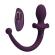 Pretty Love - Lioea Plug Anal Vibrant Avec Queue 12 Fonctions TÉlÉcommande Violette