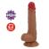 Pretty Love - Ivita Realistic Silicone Dildo With Suction Cup 16.2 CM Ø 4 CM