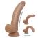 Pretty Love - Ellcument Realistic Flexible Dildo 18 CM Ø 4.5 CM Tpe Natural