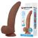 Pretty Love - Cuthbert Dildo FlexÍvel Realista 20 CM Ø 5 CM Tpe Marrom