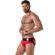 Locker Gear - Slip Rouge À Ceinture Large S