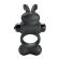 Pretty Love – Vibrierender Penisring Mit Hase-Stimulator, 10 Funktionen, Schwarz