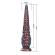 Power Monsters - Dildo In Silicone Fantasy Tricolor Tentacle Abyssal 46 CM Ø 7 CM