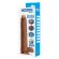 Pretty Love - Dany Dildo Realistico Flessibile Con Ventosa 36 CM -Ø- 5.6 CM Marrone
