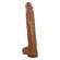 Pretty Love - Pat Dildo Flessibile Realistico Con Ventosa 40 CM -Ø- 6 CM Marrone