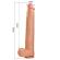 Pretty Love - Rael Dildo Realistico Flessibile Con Ventosa 40 CM -Ø- 6 CM Marrone