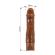 Pretty Love - Donald Vibratore Realistico 19,5 CM Ø 4 CM Marrone