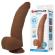 Pretty Love - Dildo Flessibile Realistico Ulric 26 CM Ø 5.5 CM Tpe Marrone