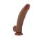 Pretty Love - Dildo Flessibile Realistico Ulric 26 CM Ø 5.5 CM Tpe Marrone
