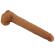Pretty Love - Viggo Dildo Realistico Morbido Al Tocco Della Pelle, 36,5 CM Marrone
