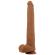 Pretty Love - Viggo Dildo Realistico Morbido Al Tocco Della Pelle, 36,5 CM Marrone