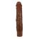 Pretty Love - Kessler Dildo Vibrante Realistico Con 10 ModalitÀ Di Vibrazione E 10 Rotazioni, 22 Cm, Marrone