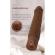 Pretty Love - Kessler Dildo Vibrante Realistico Con 10 ModalitÀ Di Vibrazione E 10 Rotazioni, 22 Cm, Marrone