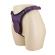 Pretty Love - Slip Universali Con Imbracatura Strap-On Viola E Nero