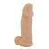 Pretty Love - Imbracatura Zane Con Dildo Flessibile 17 CM Ø 4,3 CM Naturale