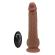 Pretty Love - Tommy Vibratore Realistico Con Spinta E Telecomando, Marrone Scuro