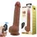 Pretty Love - Tommy Vibratore Realistico Con Spinta E Telecomando, Marrone Scuro