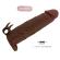 Pretty Love - Manicotto Vibrante Per Pene Quillon 20 CM Ø 4 CM Marrone