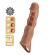 Pretty Love - Manicotto Regolabile Per Allungamento Del Pene 28 CM Ø 4,5 CM Marrone