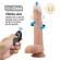 Pretty Love - Davey Dildo Vibrante Con Spinta E Rotazione, Telecomando, 22,5 CM Ø 4,8 CM Naturale