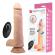 Pretty Love - Davey Dildo Vibrante Con Spinta E Rotazione, Telecomando, 22,5 CM Ø 4,8 CM Naturale