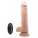 Pretty Love - Davey Dildo Vibrante Con Spinta E Rotazione, Telecomando, 22,5 CM Ø 4,8 CM Naturale