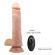 Pretty Love - Davey Dildo Vibrante Con Spinta E Rotazione, Telecomando, 22,5 CM Ø 4,8 CM Naturale