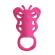 Pretty Love - Massaggiatore Per Sveglia Con App a Forma Di Farfalla, Rosa