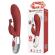 Pretty Love - Vibratore a Forma Di Coniglio In Palissandro, 30 Funzioni, Ricaricabile Tramite Usb, Rosso