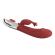 Pretty Love - Vibratore a Forma Di Coniglio In Palissandro, 30 Funzioni, Ricaricabile Tramite Usb, Rosso
