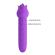 Pretty Love - Vibratore Ricaricabile Dannell Per Stimolazione Orale E Clitoridea, Viola