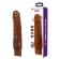 Pretty Love - Vibratore Realistico Duke 23,5 CM Ø 4,8 CM Marrone