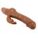 Pretty Love - Vibratore a Forma Di Coniglio Realistico Ellison 22,6 CM Ø 4,2 CM Marrone