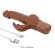 Pretty Love - Vibratore a Forma Di Coniglio Realistico Ellison 22,6 CM Ø 4,2 CM Marrone